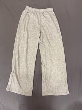 Boy's Baggy Pants Letter Elastic Wide Leg Sweatpants Athletic 10-12 MD